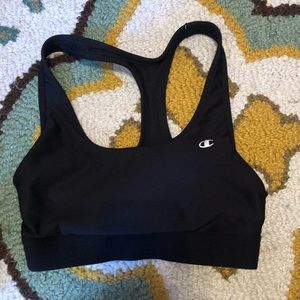 Black Sports bra